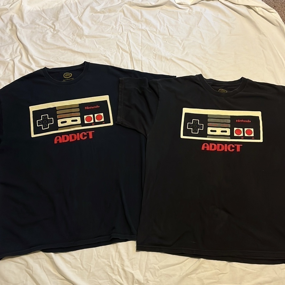 Twinning Nintendo Addicts XL (2 shirts)